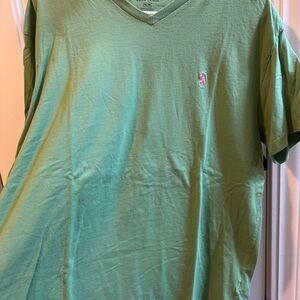Polo Ralph Lauren Light Green V-Neck Tee